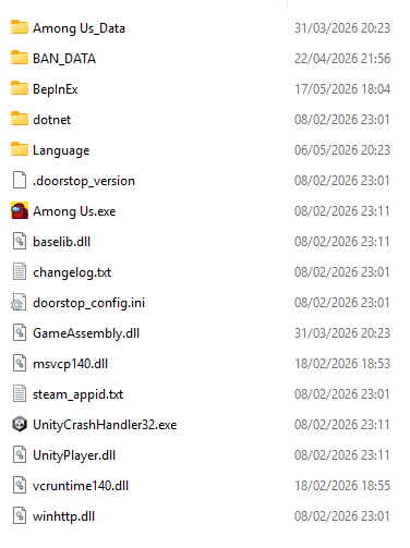 Among Us Folder