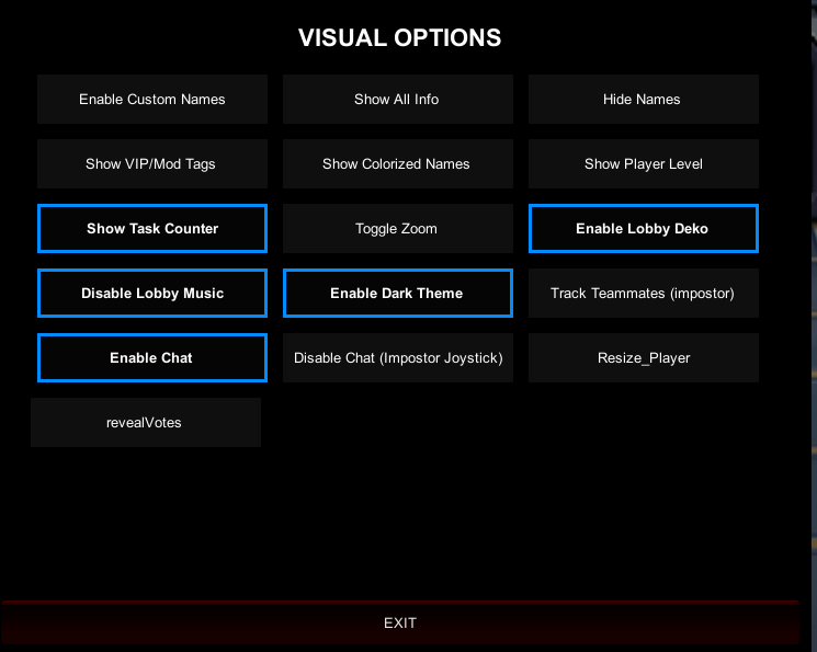 VisualMenu